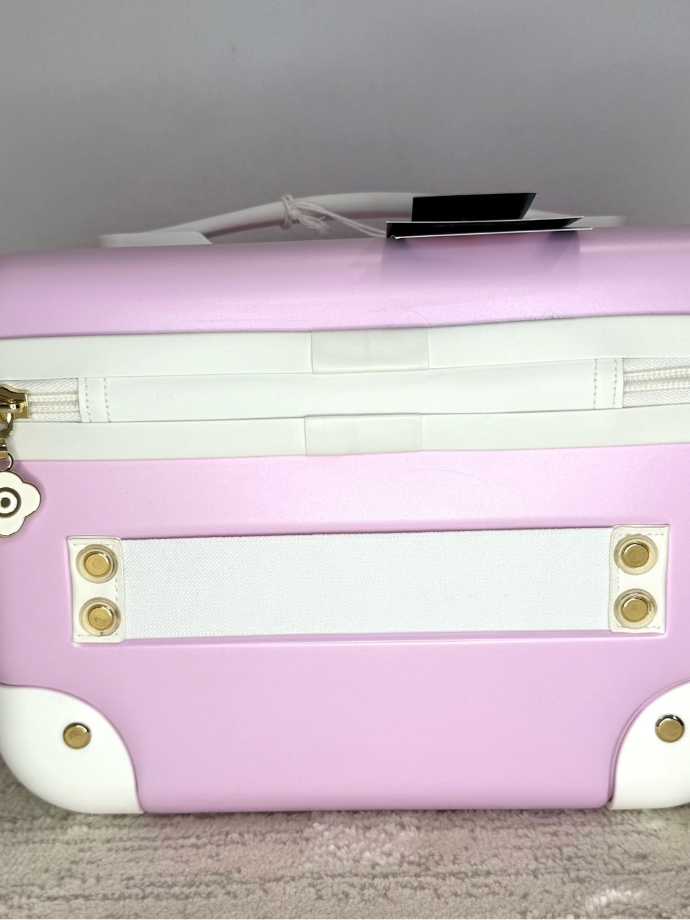 Roller Rabbit x Target Soft Pink Trunk Vanity Case NWT - Picture 2 of 6